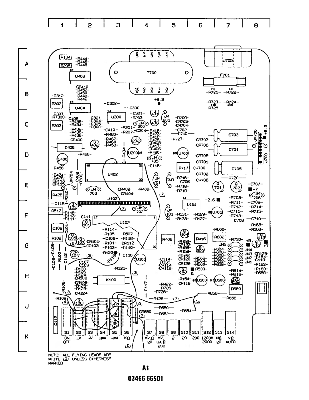 Agilent Technologies 03466-90003 service manual 