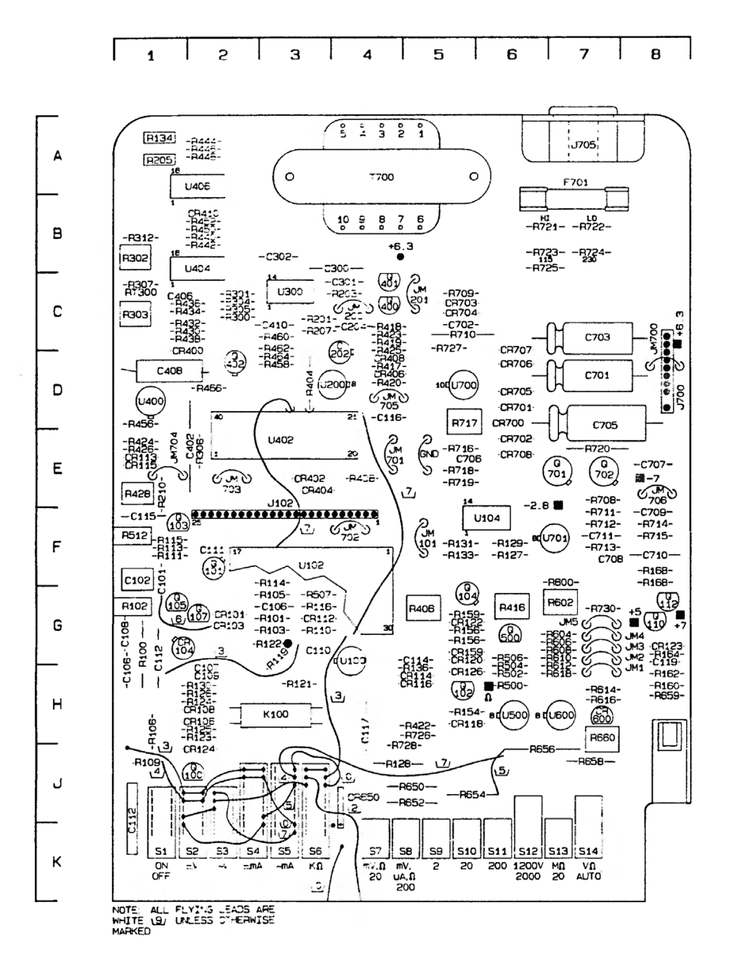 Agilent Technologies 03466-90003 service manual 