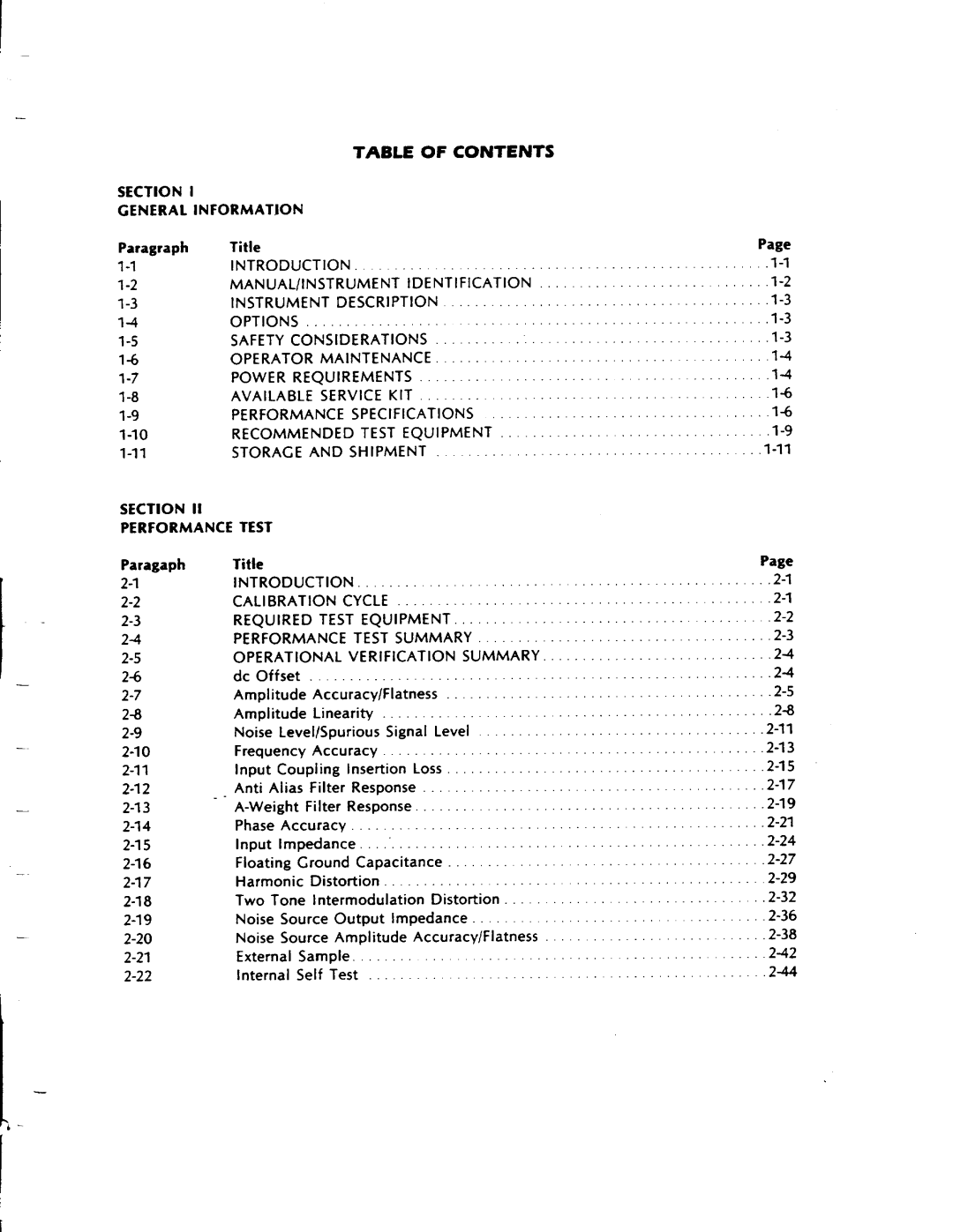 Agilent Technologies 03561-90010 service manual 