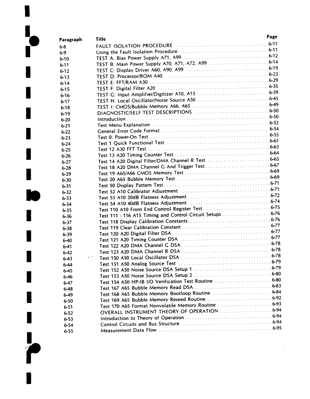 Agilent Technologies 03561-90010 service manual 