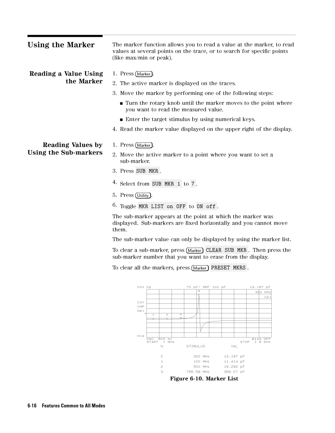 Agilent Technologies 04291-90031 manual Sub 