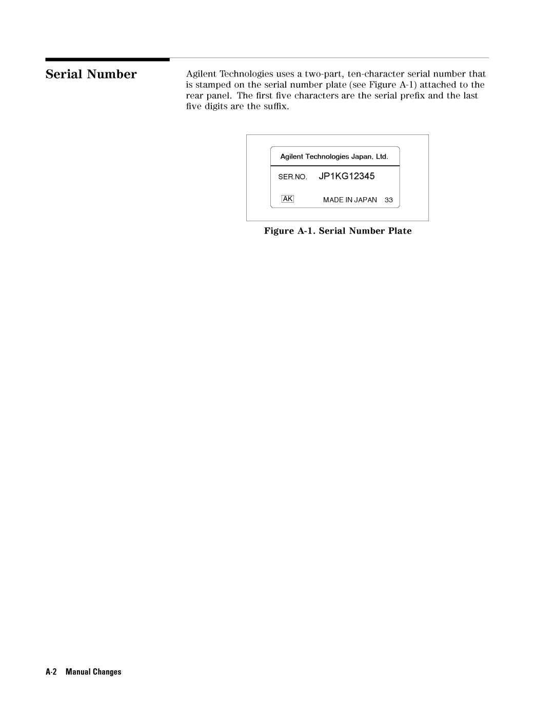 Agilent Technologies 04291-90031 manual 2ManualChanges 