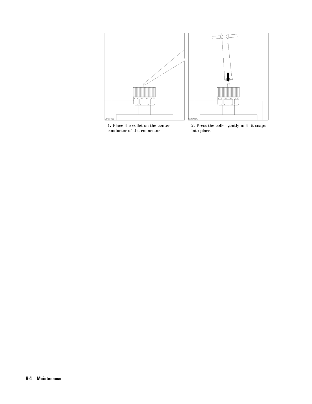 Agilent Technologies 04291-90031 manual 4Maintenance 