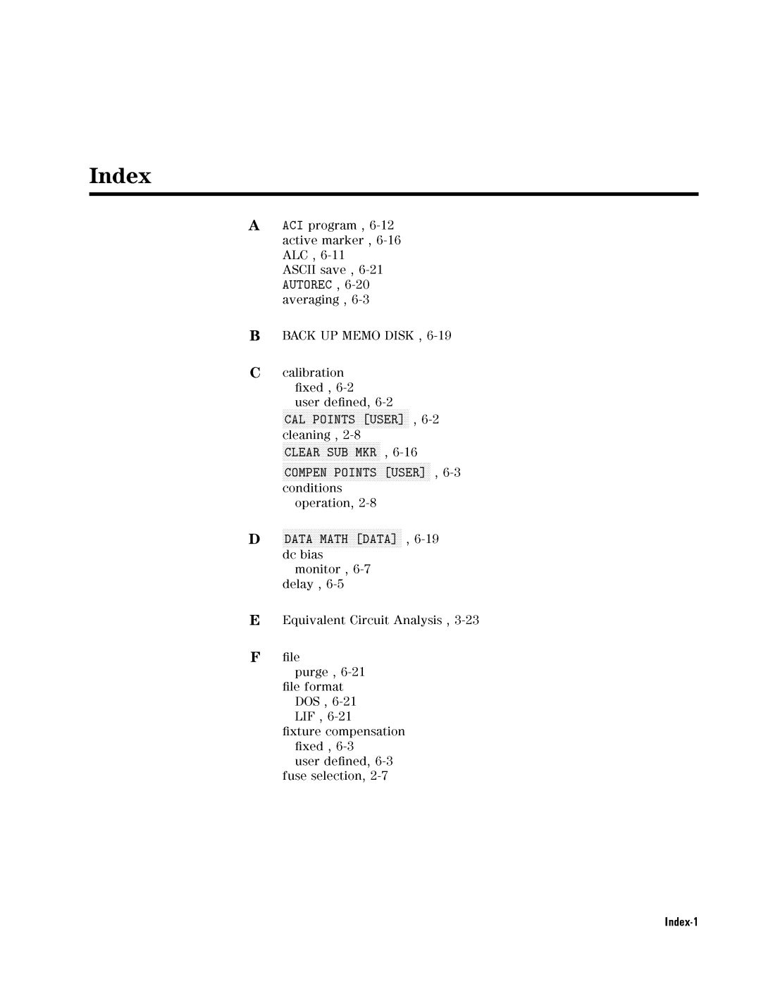 Agilent Technologies 04291-90031 manual Pge 