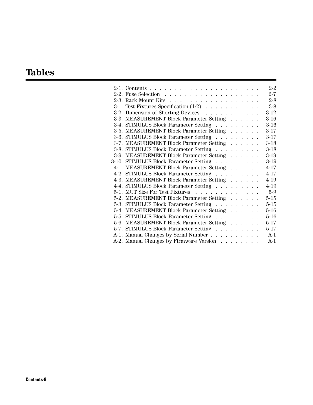 Agilent Technologies 04291-90031 manual Contents-8 