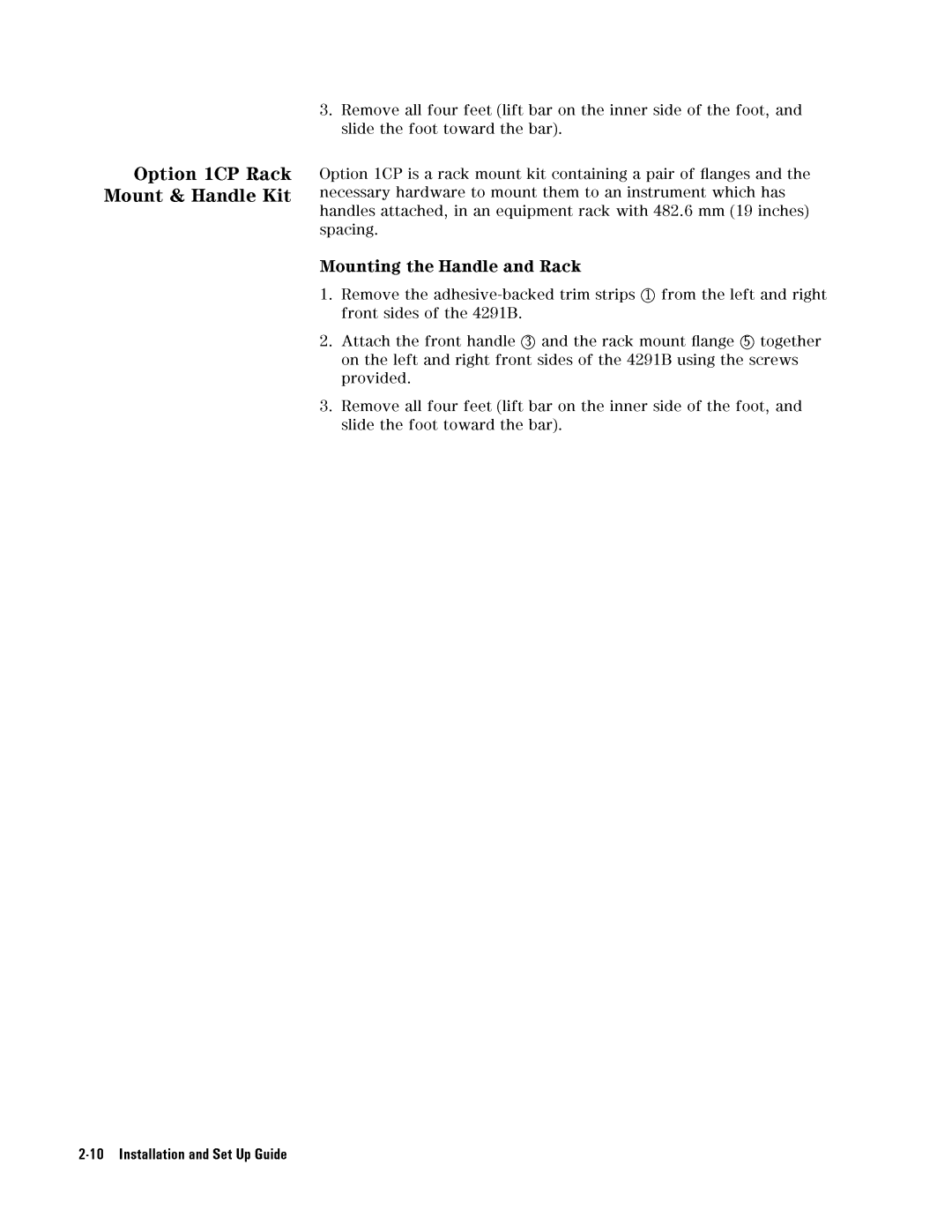 Agilent Technologies 04291-90031 manual 10InstallationandSetUpGuide 