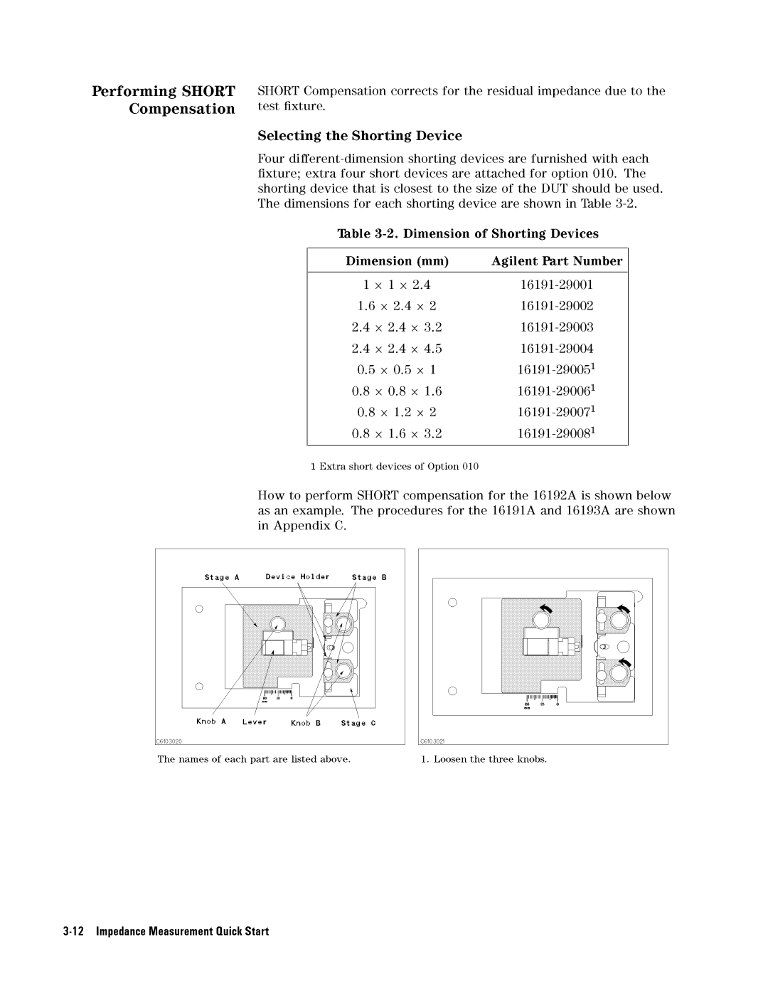 Agilent Technologies 04291-90031 manual 16191-29008 