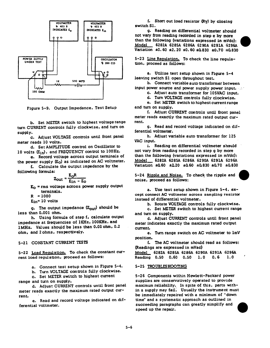 Agilent Technologies 06-296-90001 service manual 