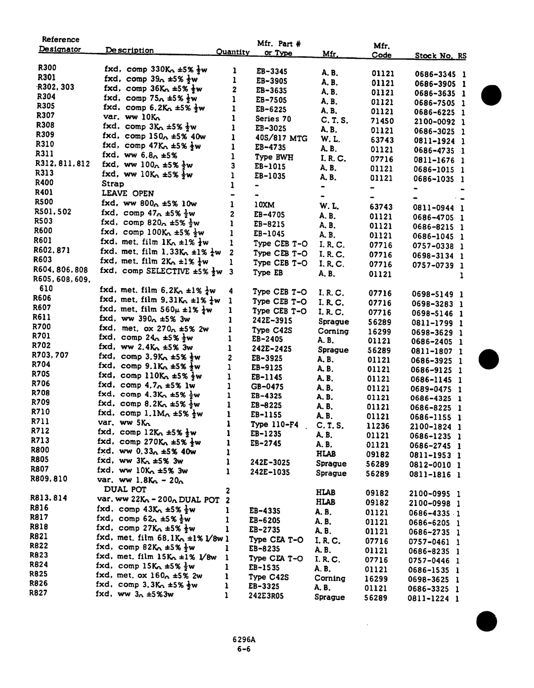 Agilent Technologies 06-296-90001 service manual 