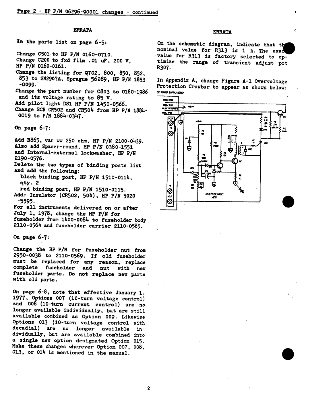 Agilent Technologies 06-296-90001 service manual 