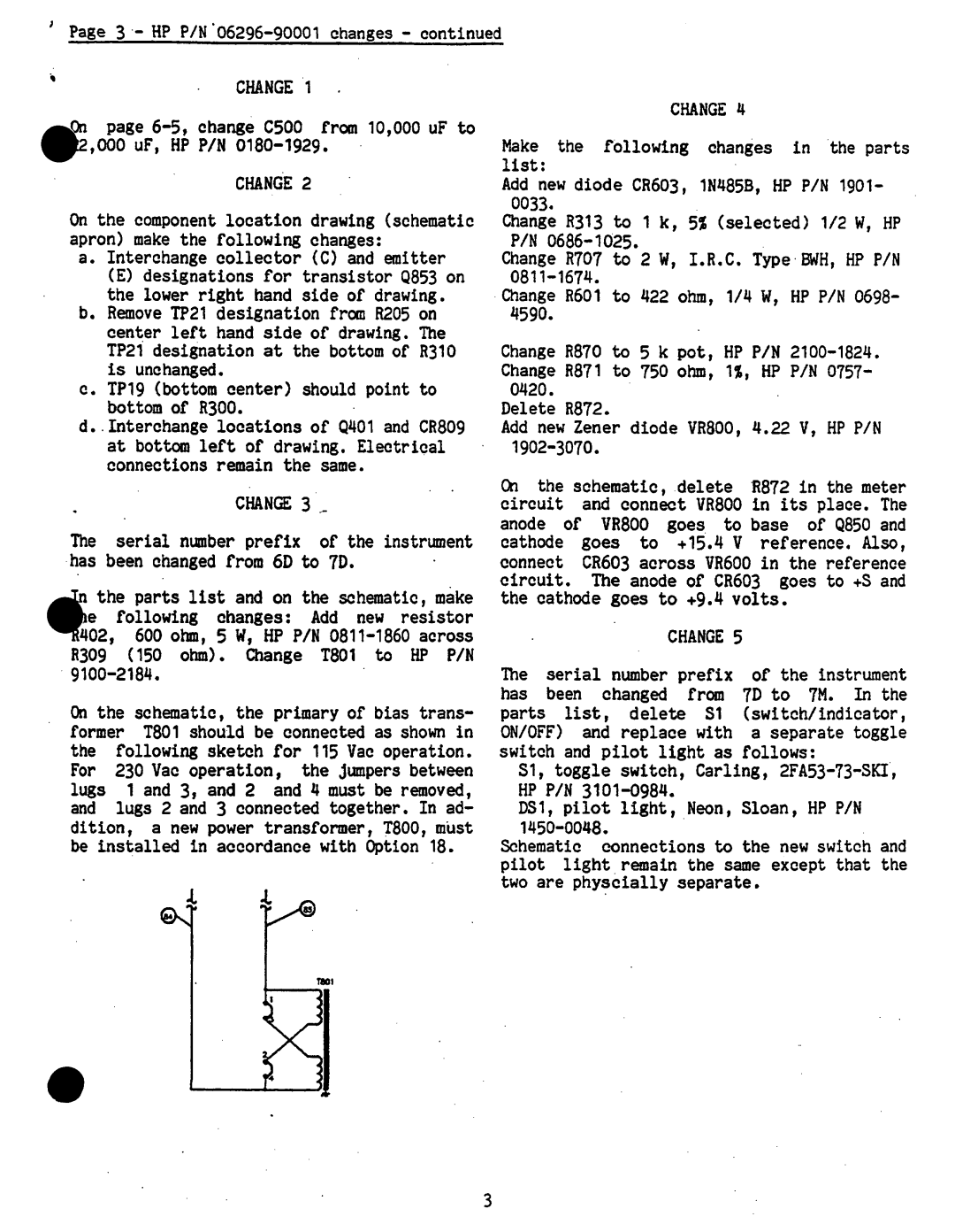 Agilent Technologies 06-296-90001 service manual 