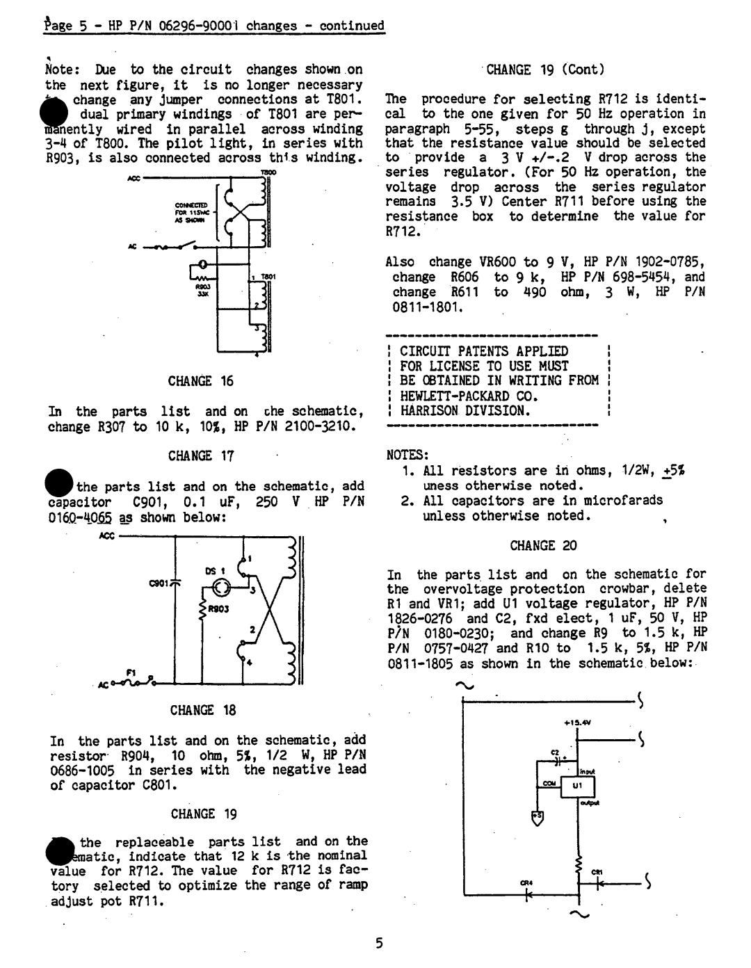 Agilent Technologies 06-296-90001 service manual 