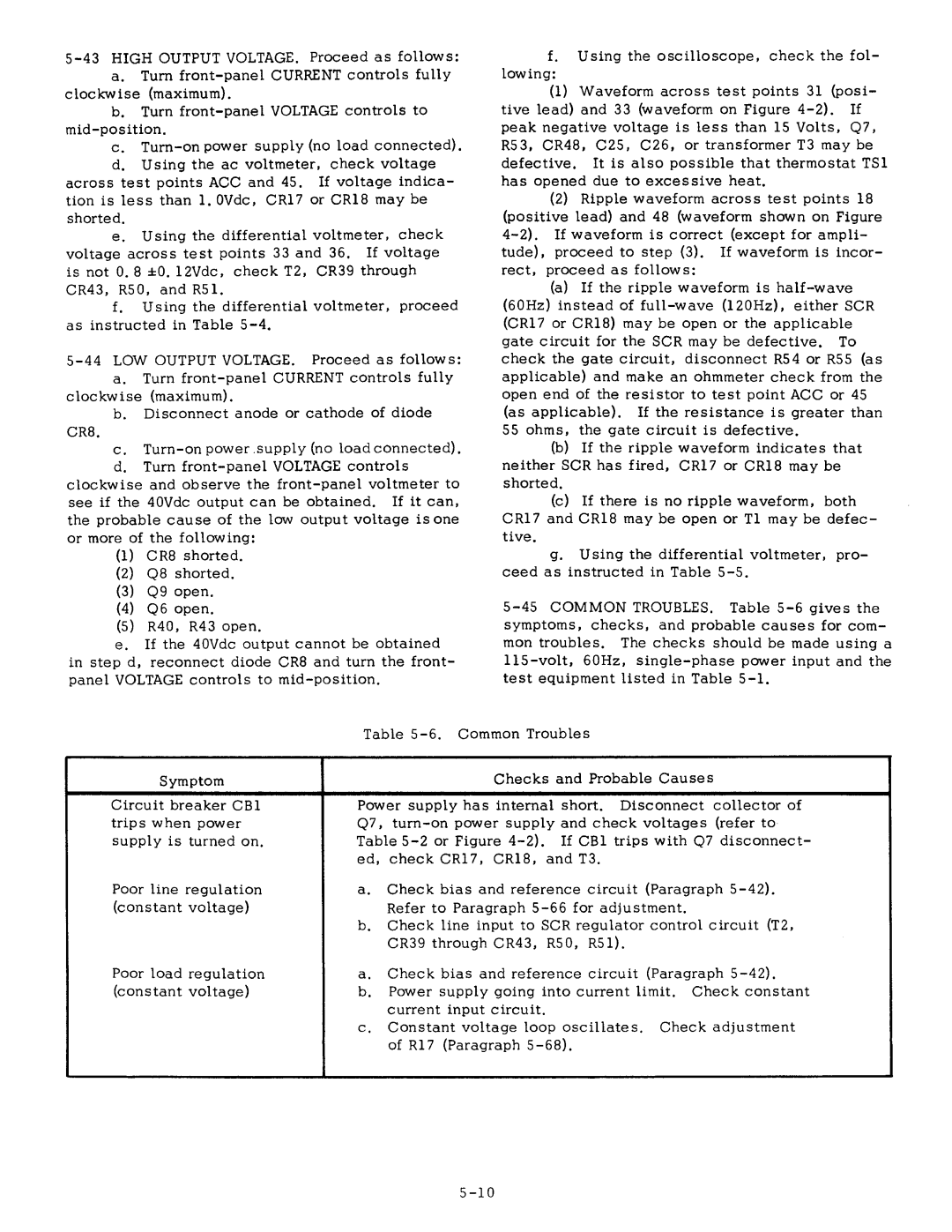 Agilent Technologies 0634-90001 service manual 