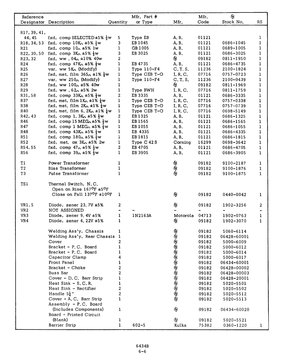 Agilent Technologies 0634-90001 service manual 