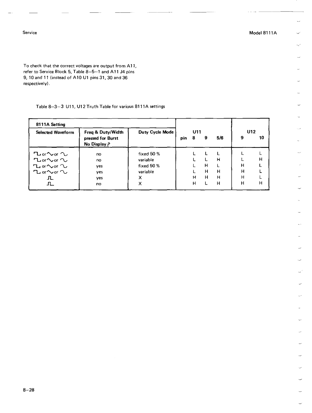 Agilent Technologies 08111-90002 service manual 