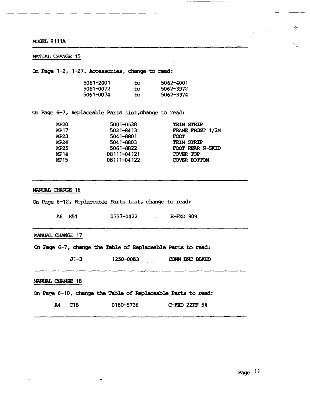 Agilent Technologies 08111-90002 service manual 