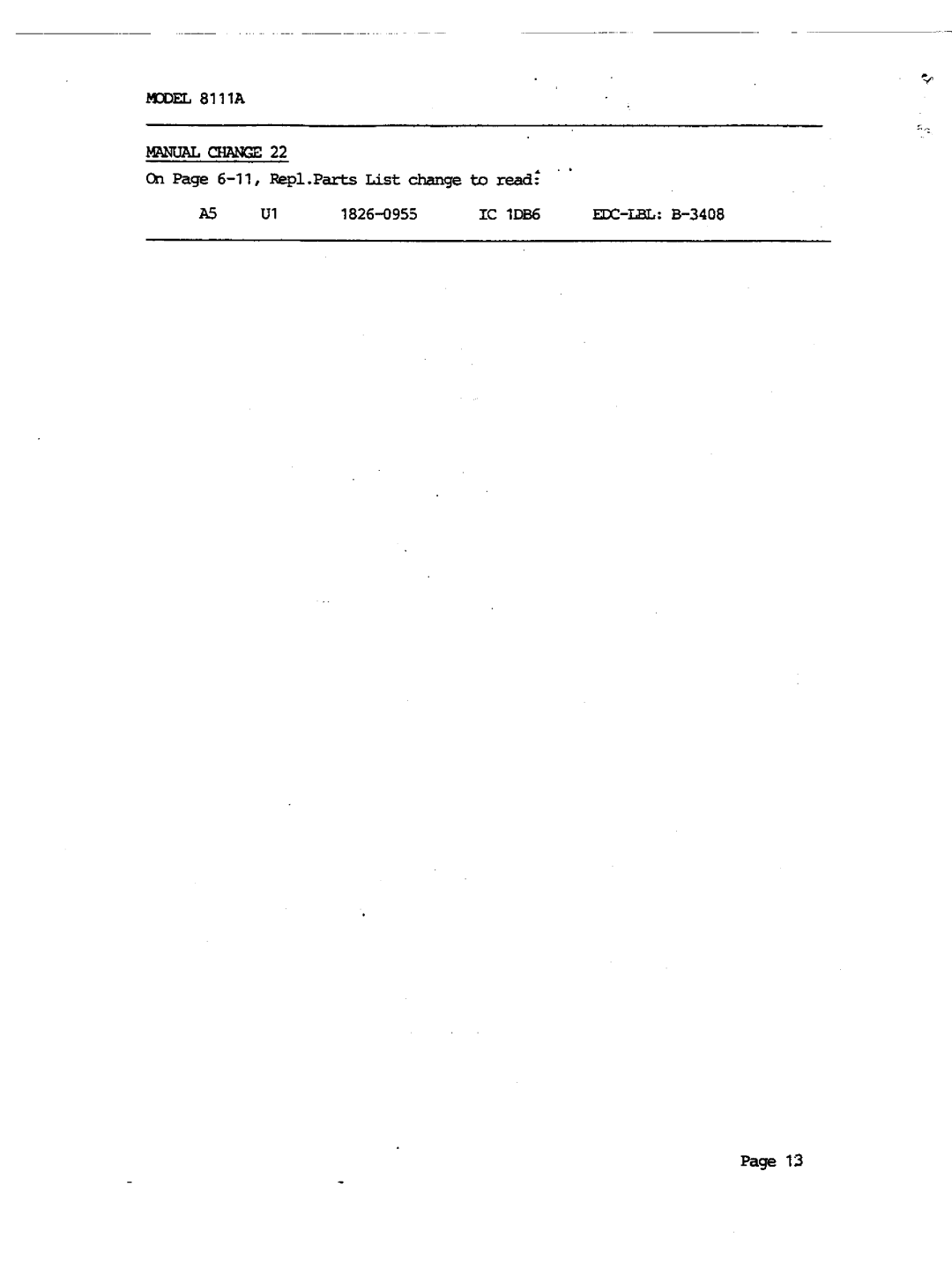 Agilent Technologies 08111-90002 service manual 