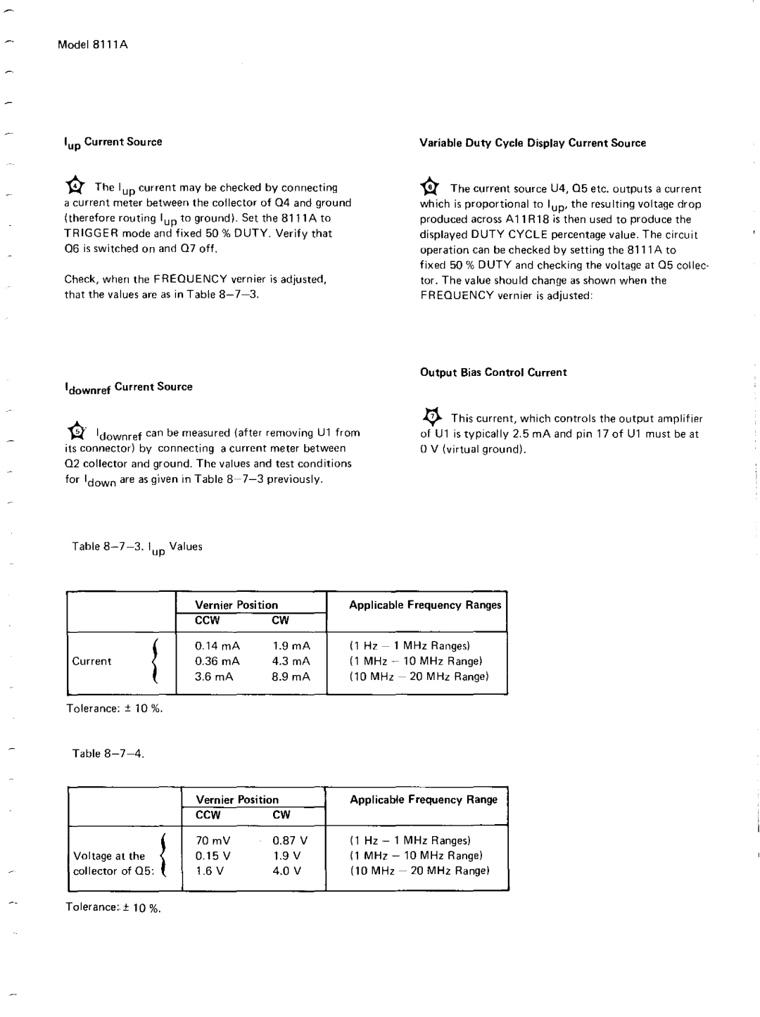 Agilent Technologies 08111-90002 service manual 