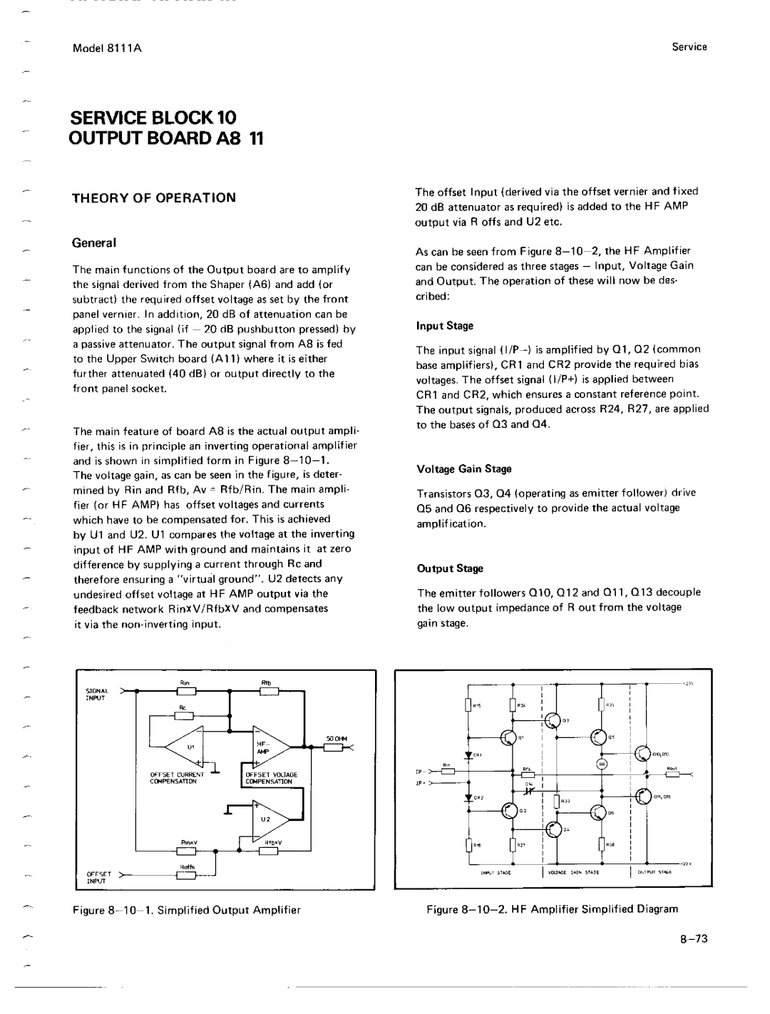 Agilent Technologies 08111-90002 service manual 