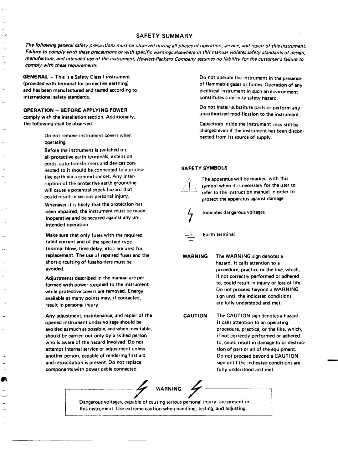 Agilent Technologies 08111-90002 service manual 