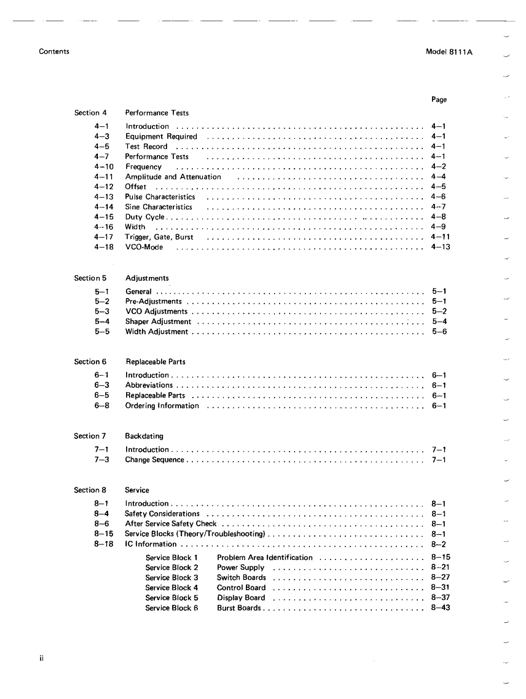 Agilent Technologies 08111-90002 service manual 