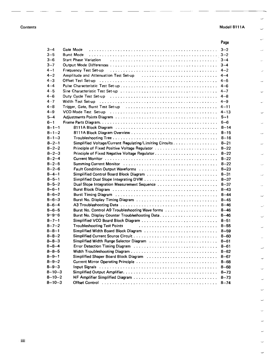 Agilent Technologies 08111-90002 service manual 