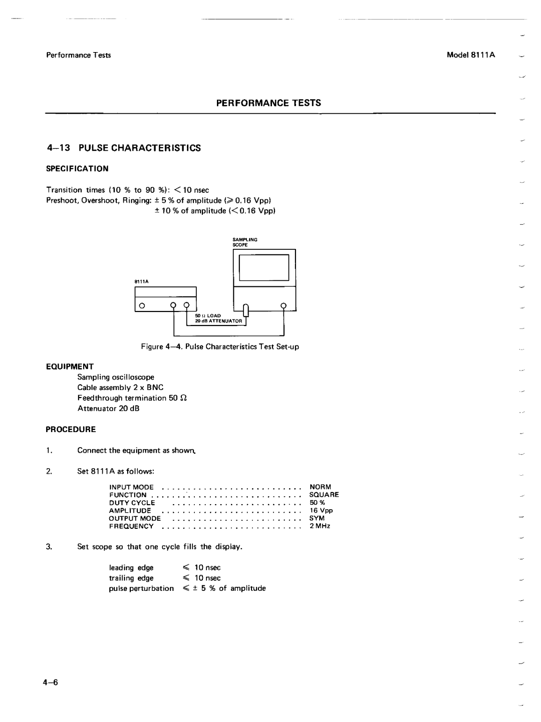 Agilent Technologies 08111-90002 service manual 