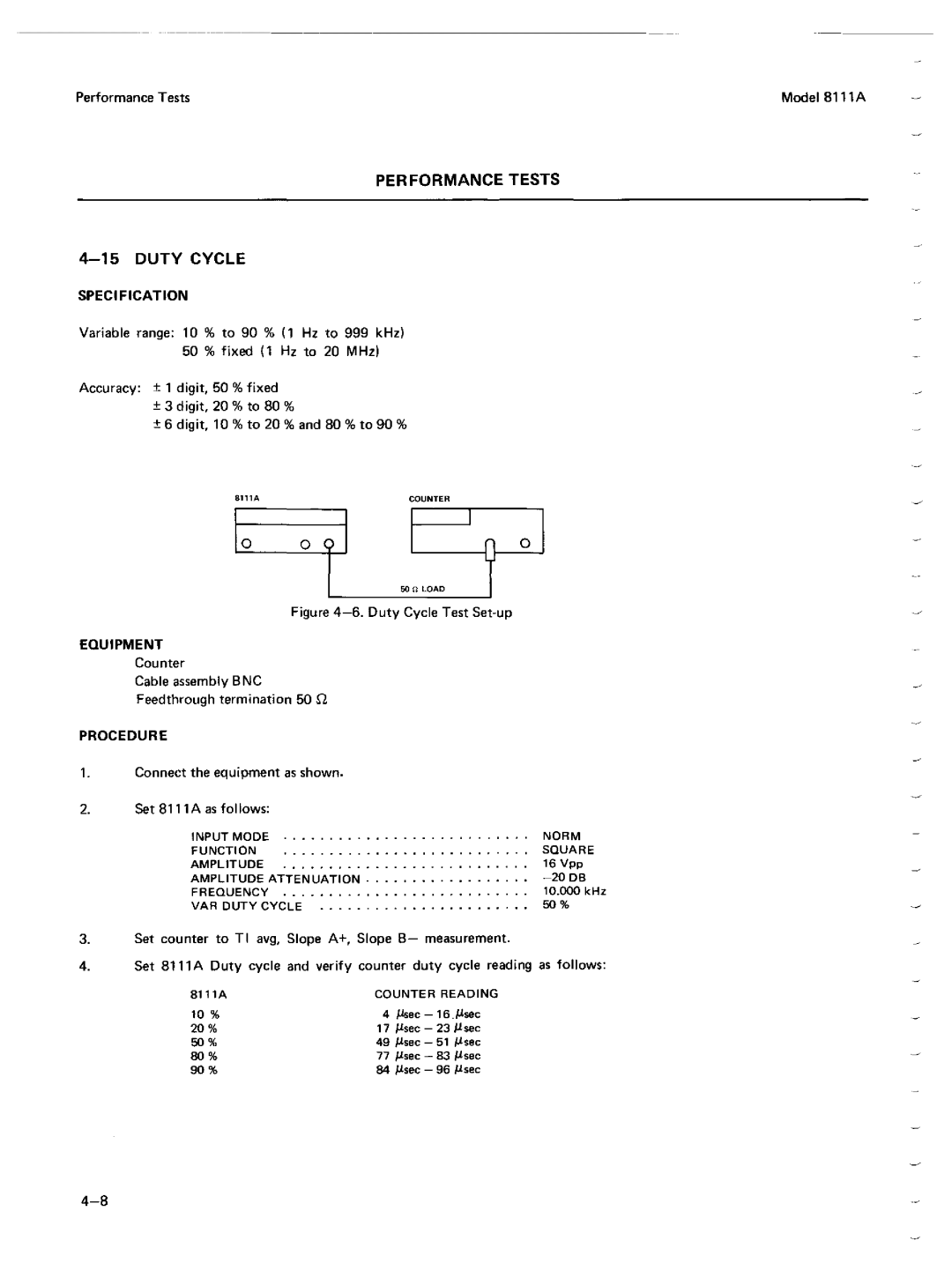 Agilent Technologies 08111-90002 service manual 