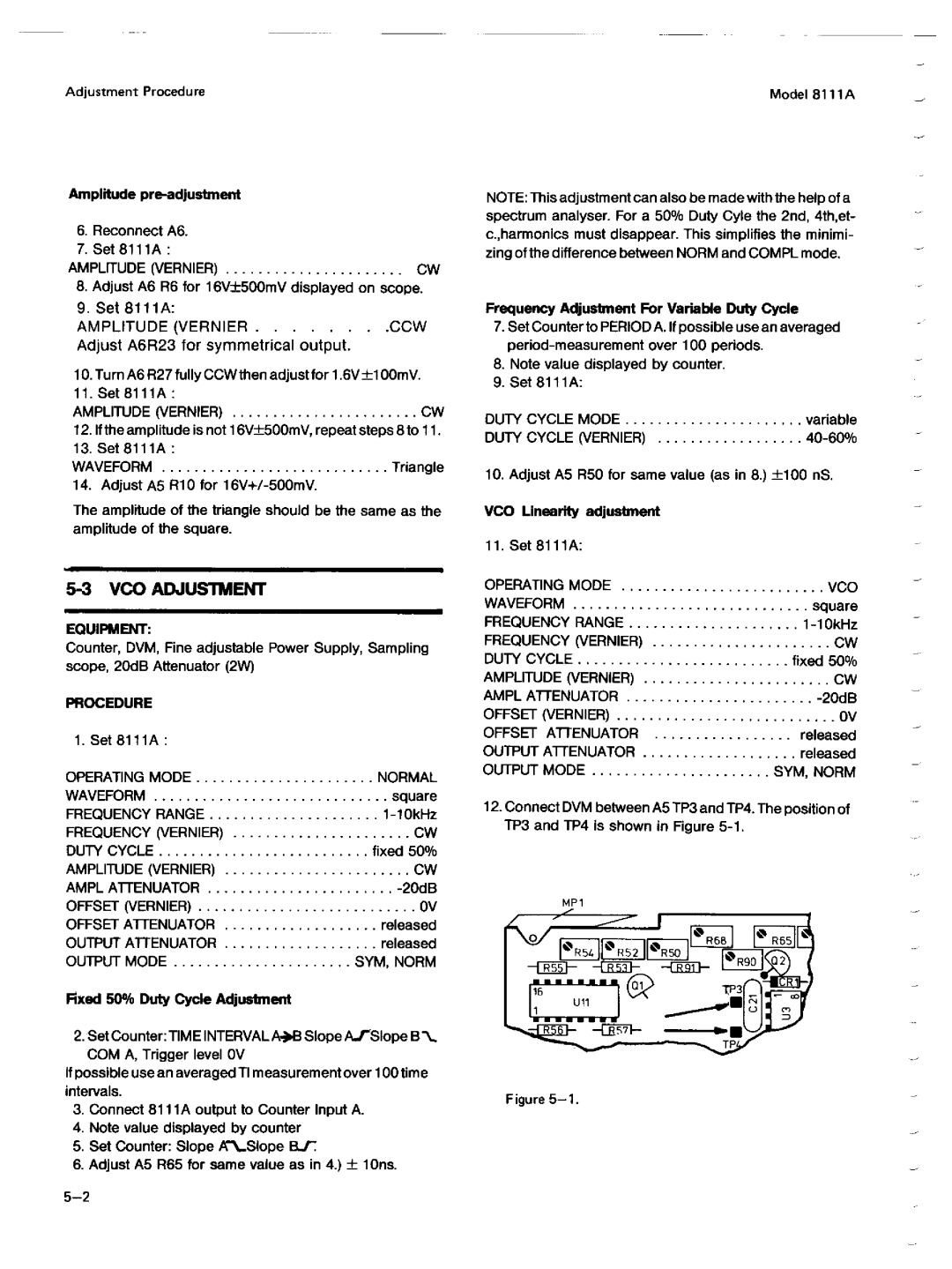 Agilent Technologies 08111-90002 service manual 