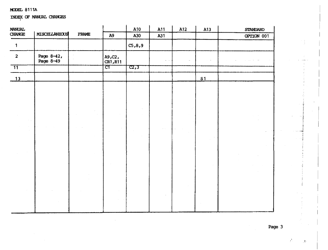 Agilent Technologies 08111-90002 service manual 