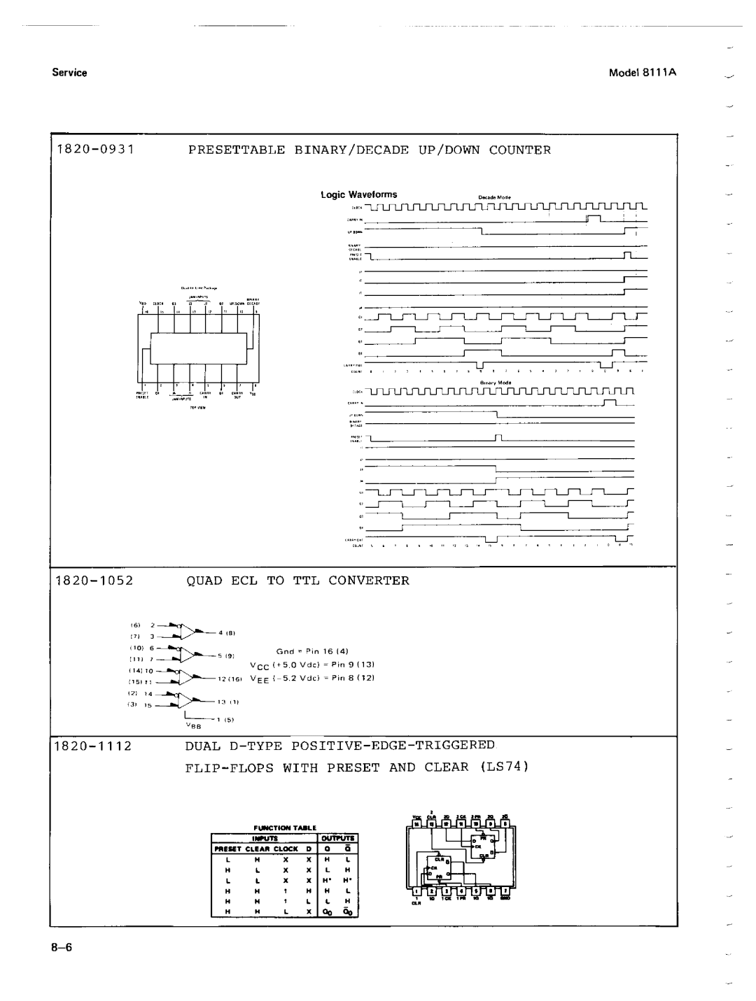 Agilent Technologies 08111-90002 service manual 