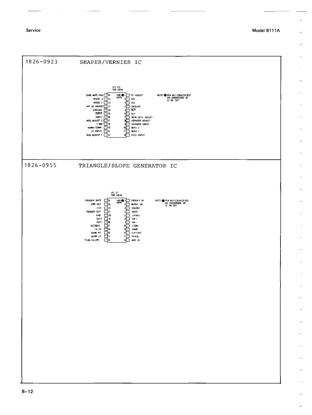 Agilent Technologies 08111-90002 service manual 