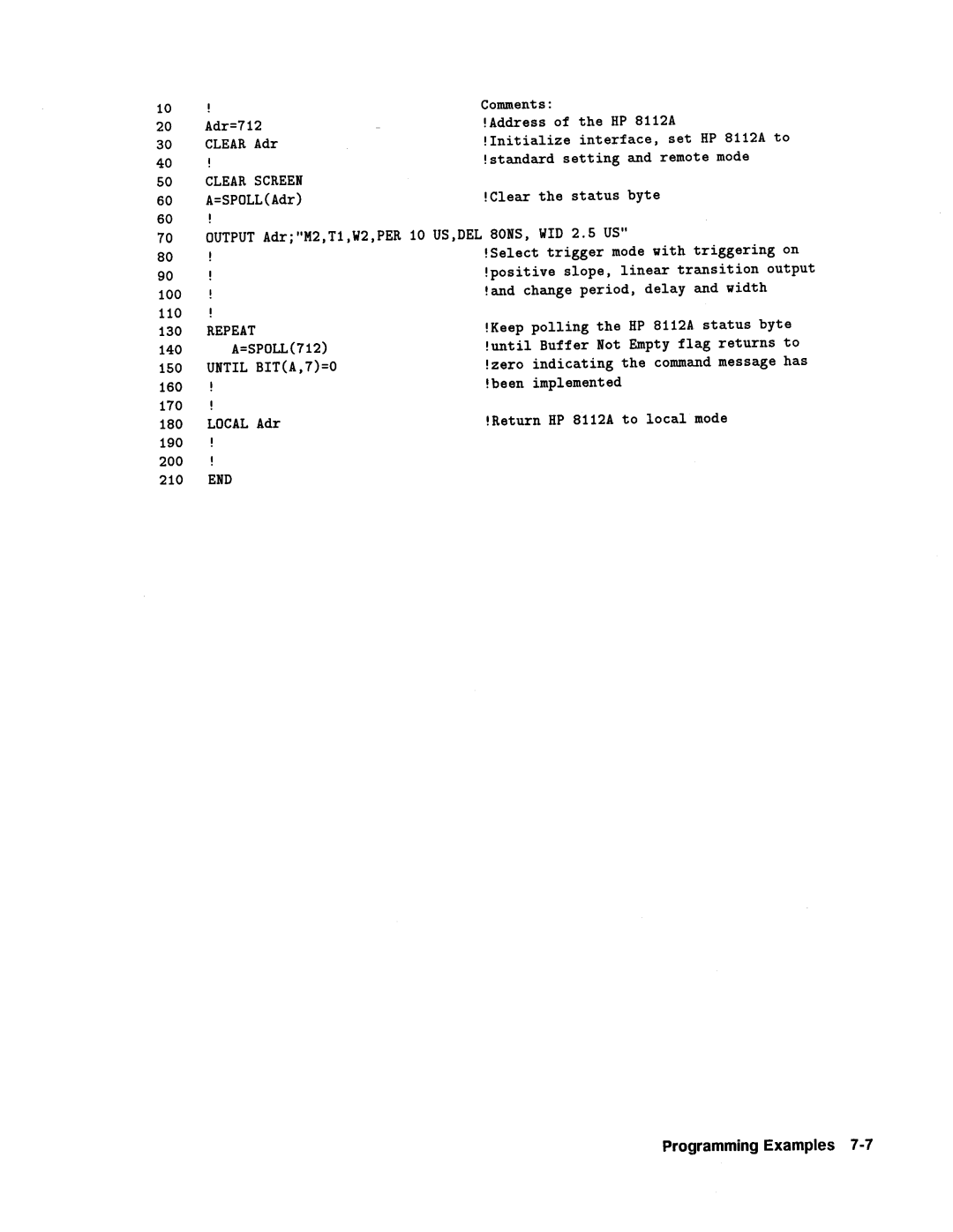 Agilent Technologies 08112-90004 service manual 