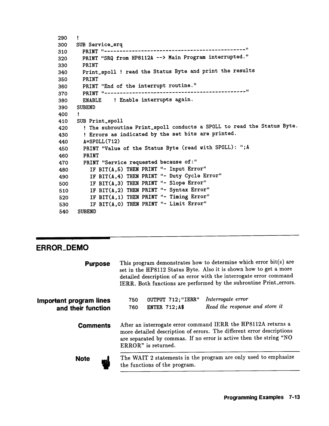 Agilent Technologies 08112-90004 service manual 