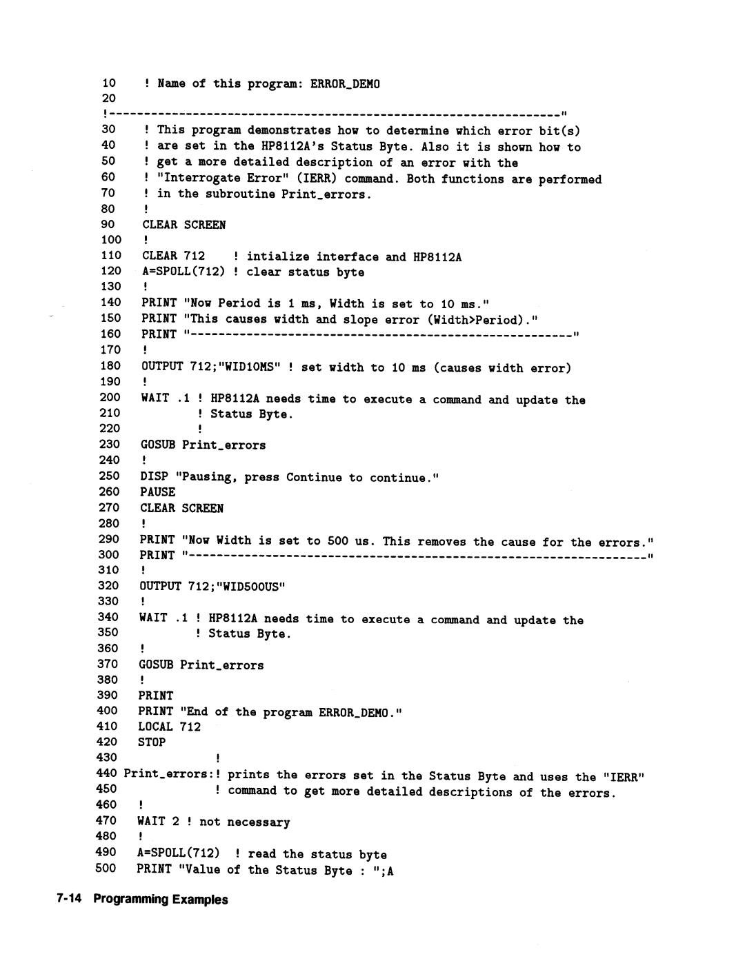 Agilent Technologies 08112-90004 service manual 