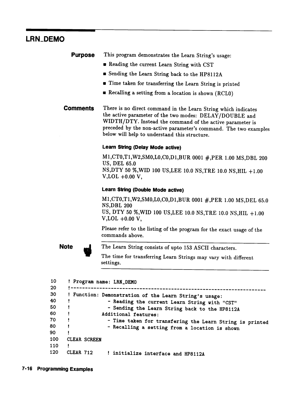 Agilent Technologies 08112-90004 service manual 