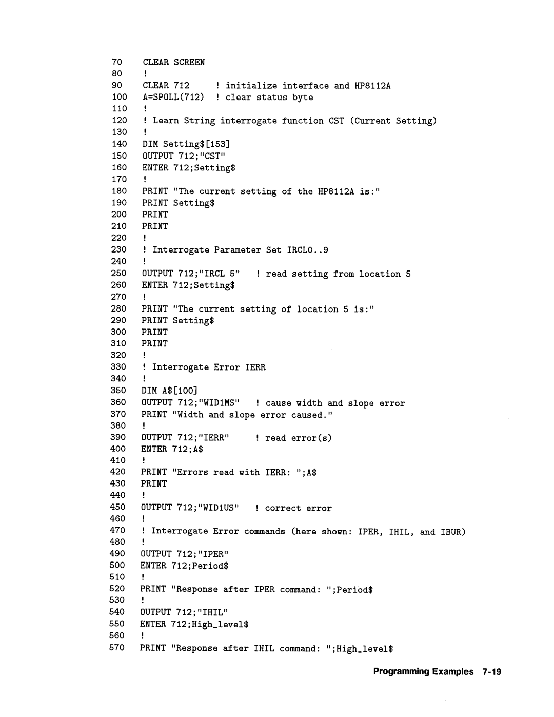 Agilent Technologies 08112-90004 service manual 