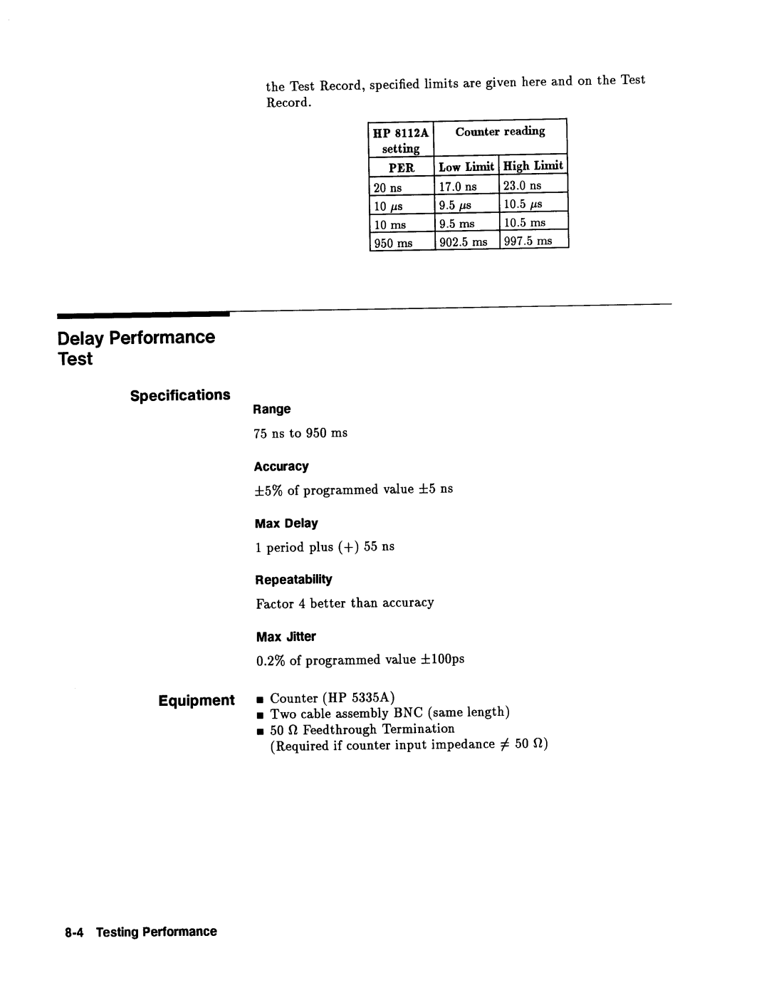 Agilent Technologies 08112-90004 service manual 