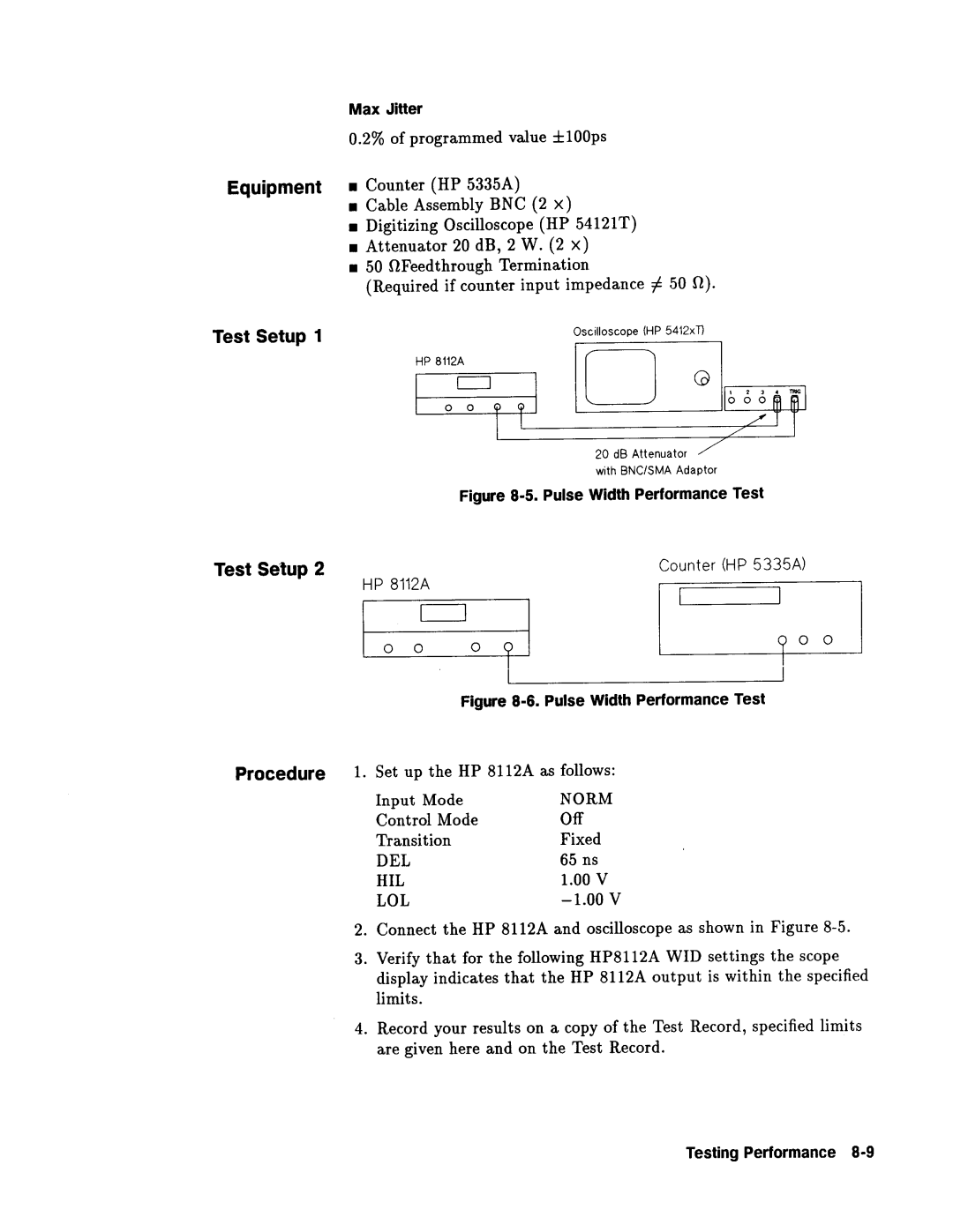 Agilent Technologies 08112-90004 service manual 