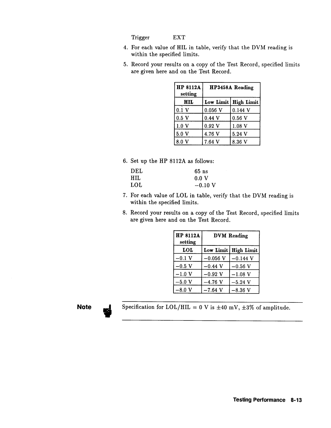 Agilent Technologies 08112-90004 service manual 