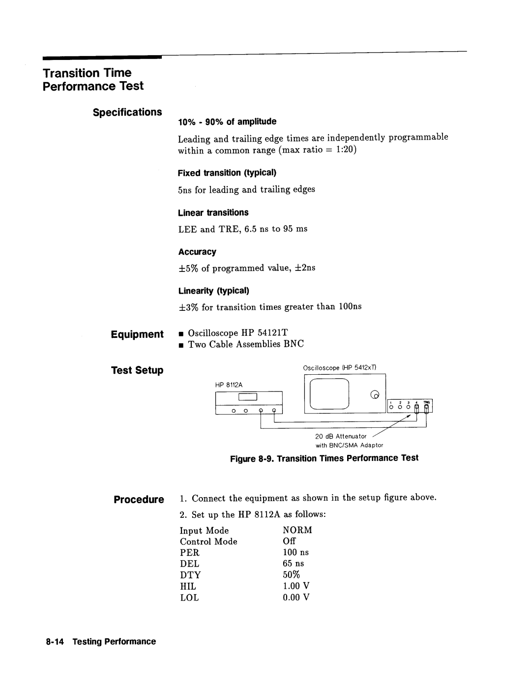 Agilent Technologies 08112-90004 service manual 