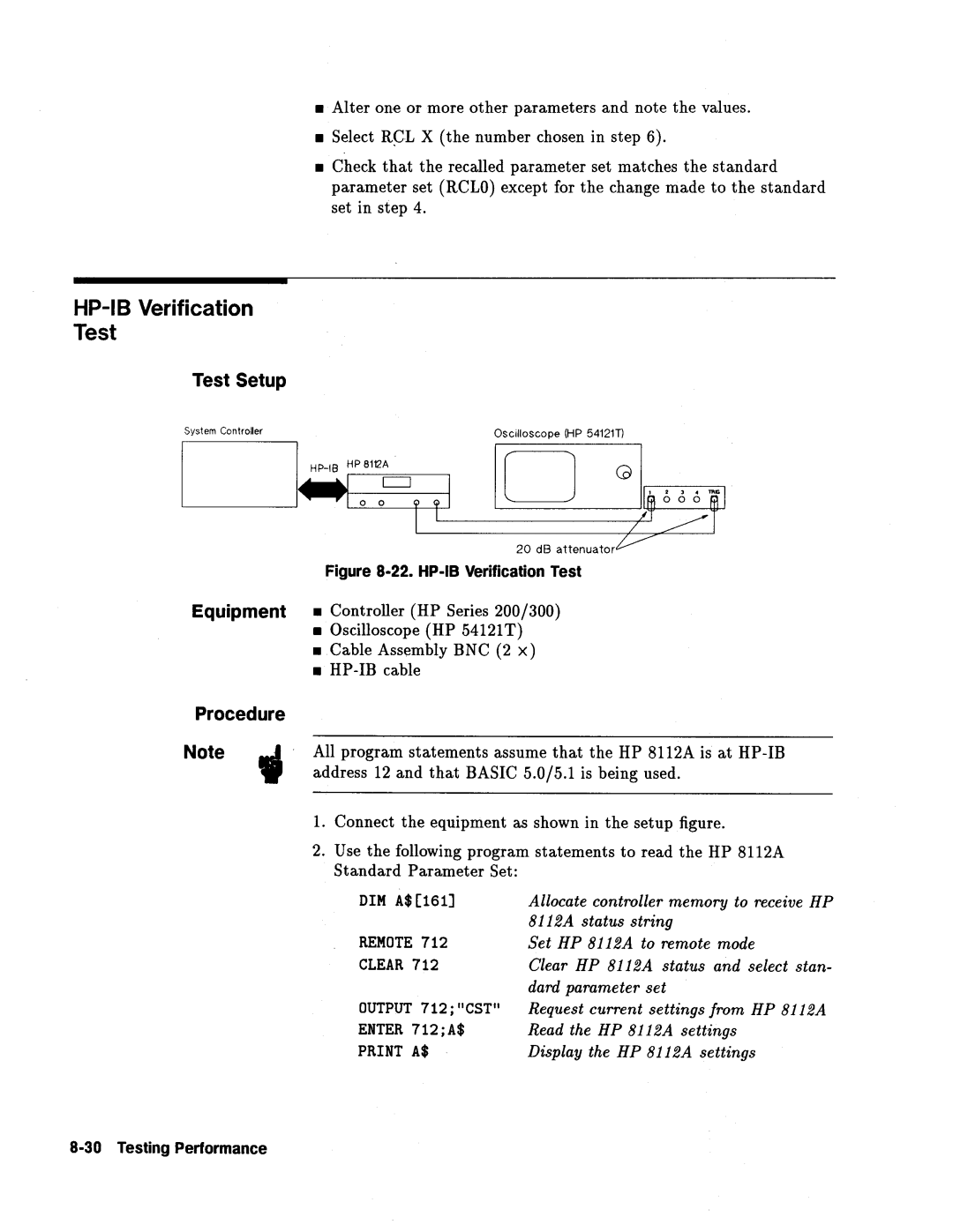 Agilent Technologies 08112-90004 service manual 