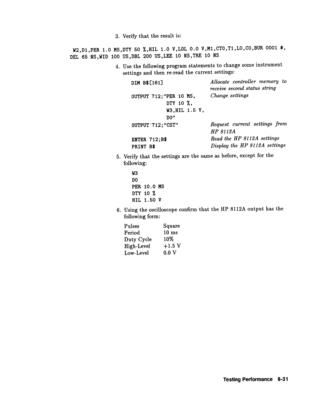 Agilent Technologies 08112-90004 service manual 