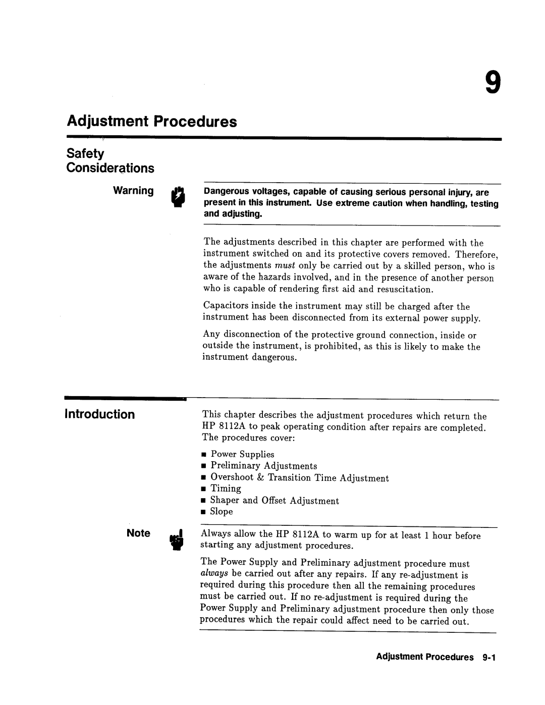 Agilent Technologies 08112-90004 service manual 