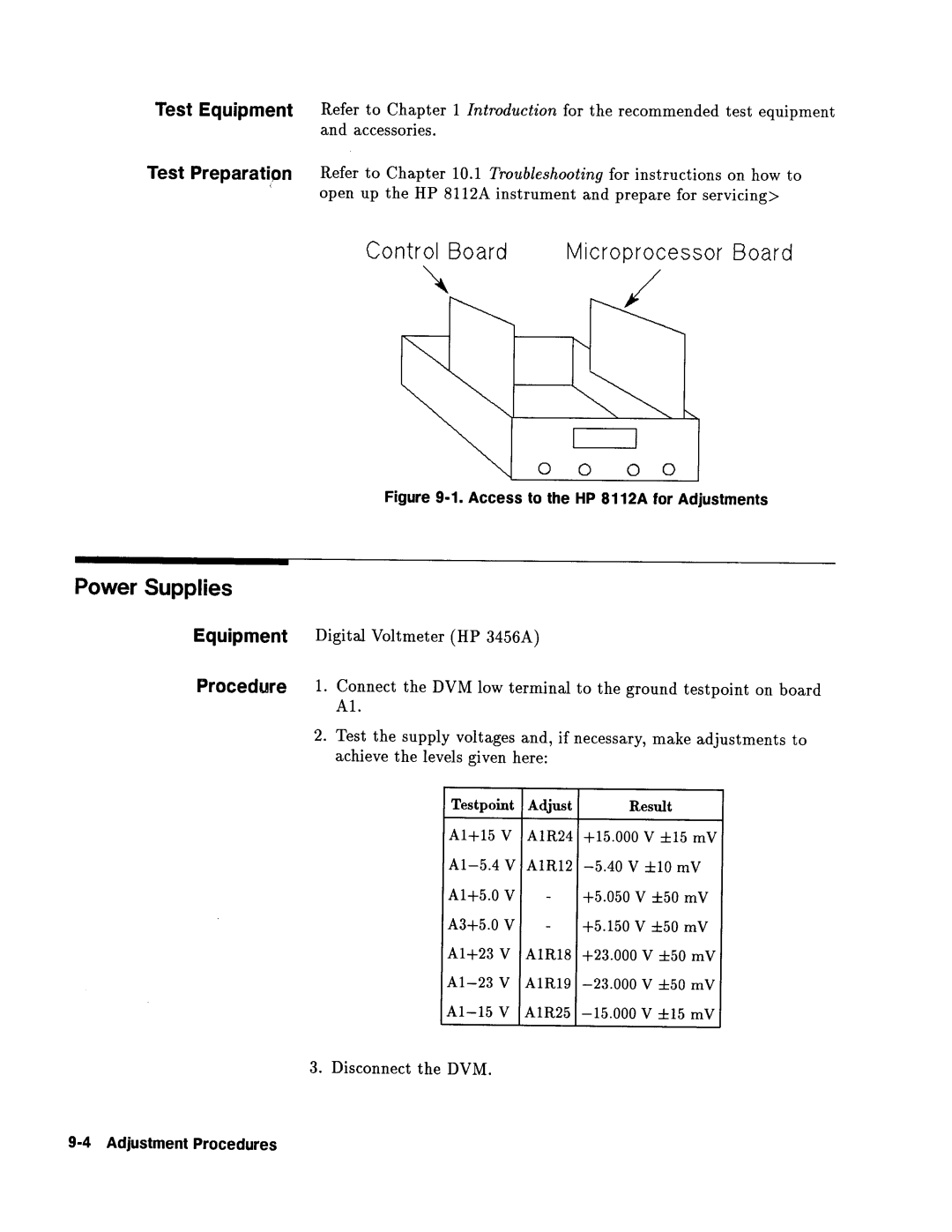 Agilent Technologies 08112-90004 service manual 