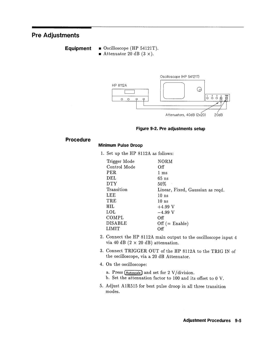 Agilent Technologies 08112-90004 service manual 