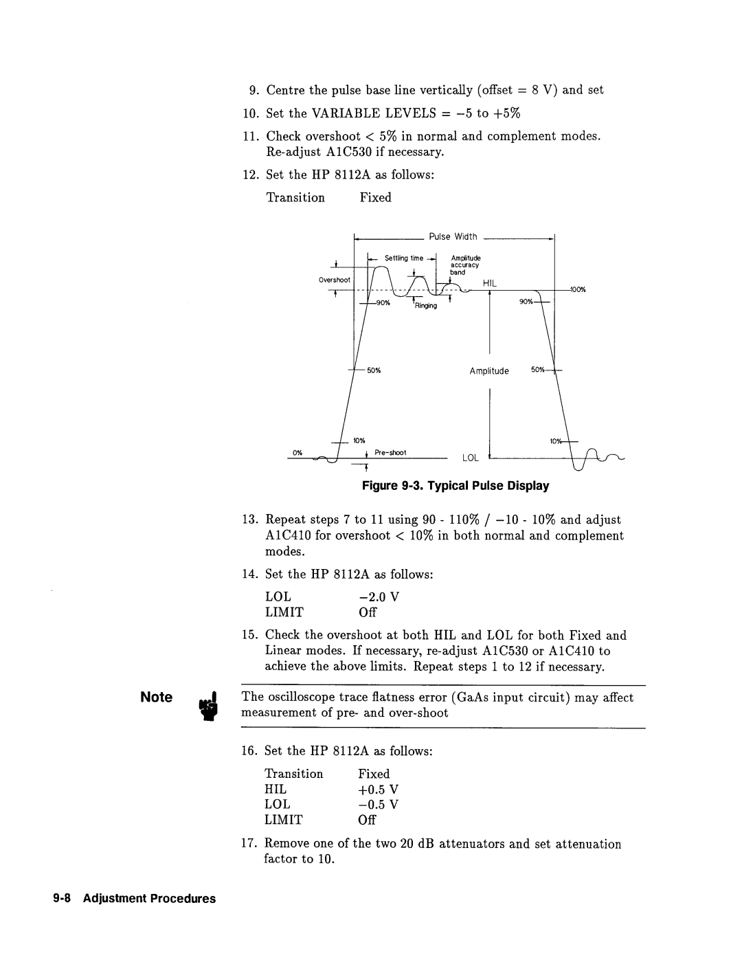 Agilent Technologies 08112-90004 service manual 