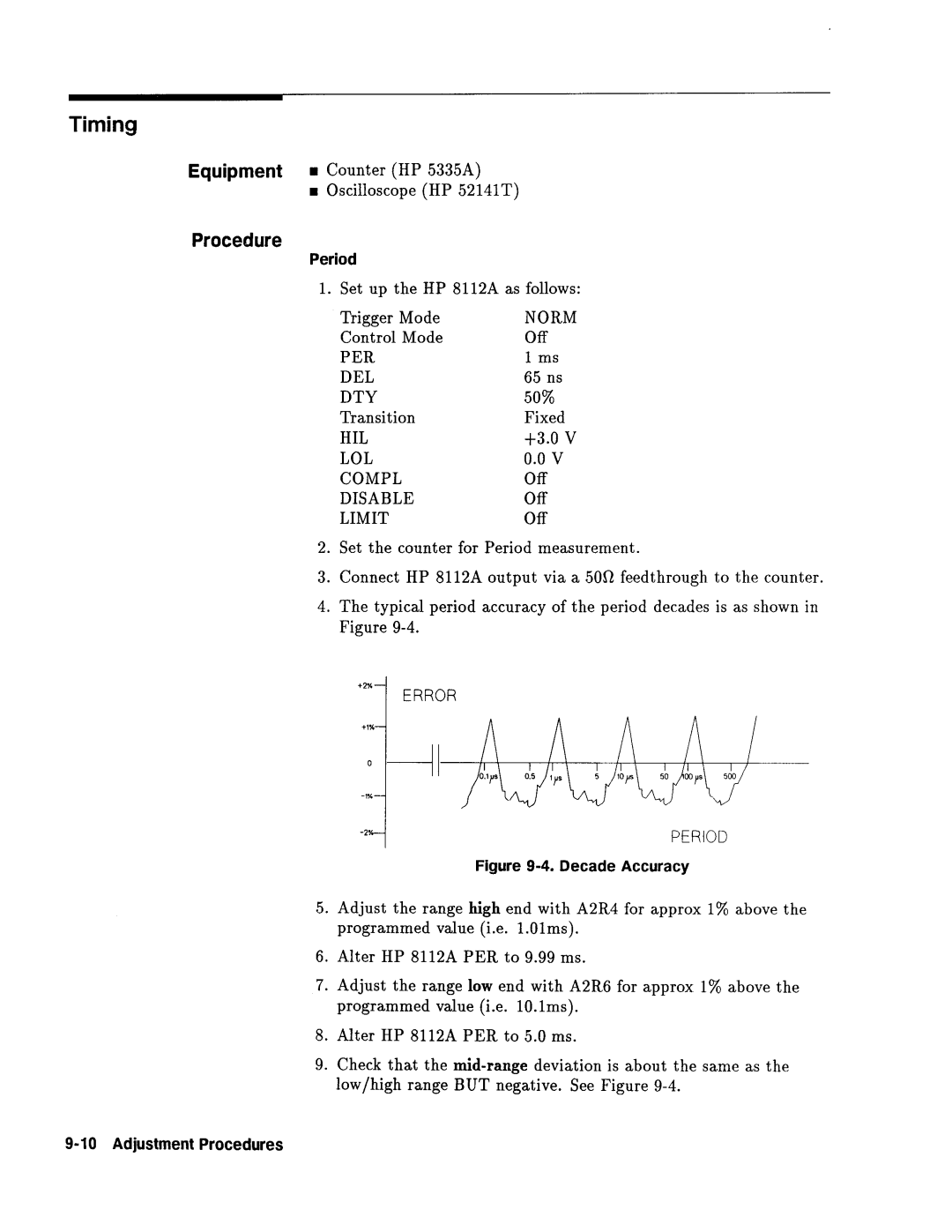 Agilent Technologies 08112-90004 service manual 