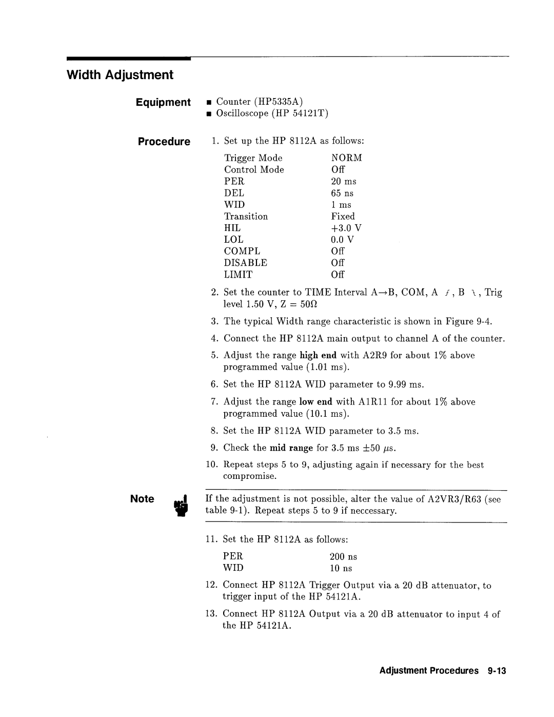 Agilent Technologies 08112-90004 service manual 