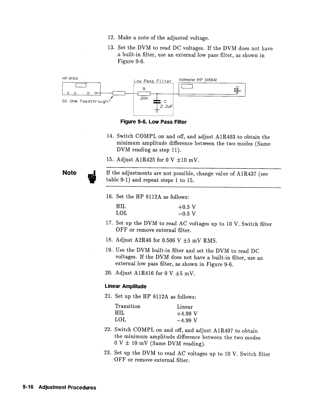 Agilent Technologies 08112-90004 service manual 